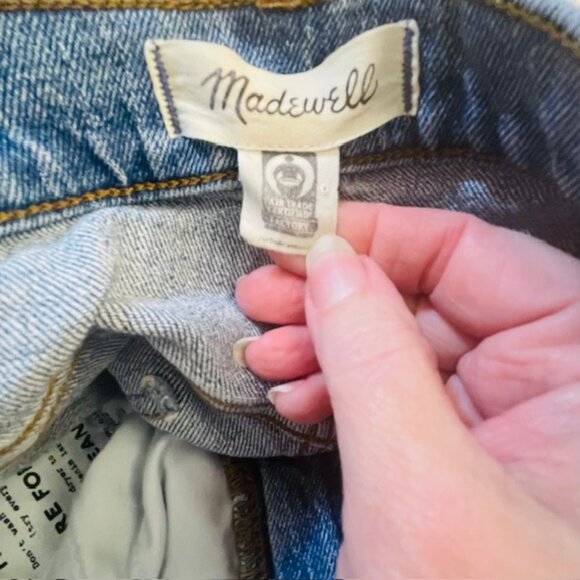 Madewell Perfect Vintage Wide-Leg Jeans Women's 29P Heathcote - Picture 7 of 10